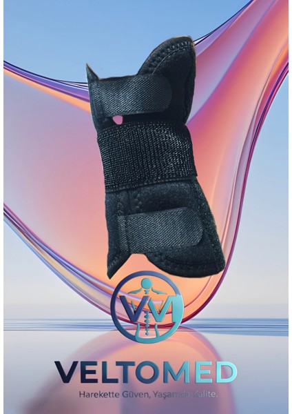 Başparmak Destekli Çift Taraflı El Bilek Ateli – Ortopedik Destekli Bilek Sabitleyici Alüminyum Destekli