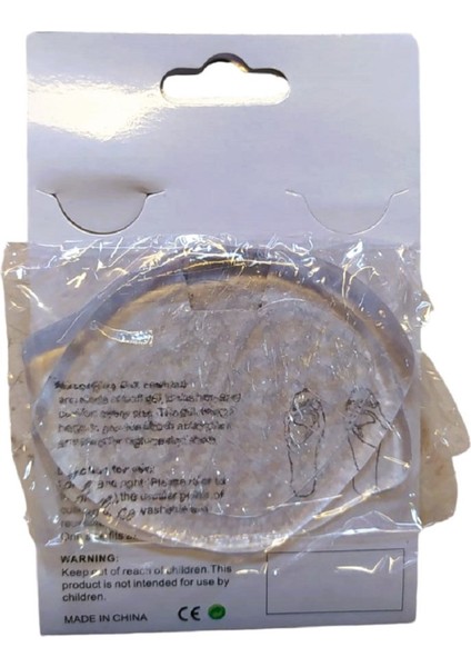 Şeffaf Silikon Topuk Tabanlık Konfor ve Destek Sağlar fiyatları