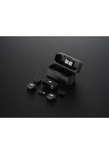 Djı Mic 3 (2 Tx + 1 Rx + Charging Case) | DJI Türkiye Karacasulu Garantili |