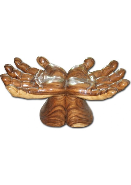 Ahşap 2'li El Sehpa