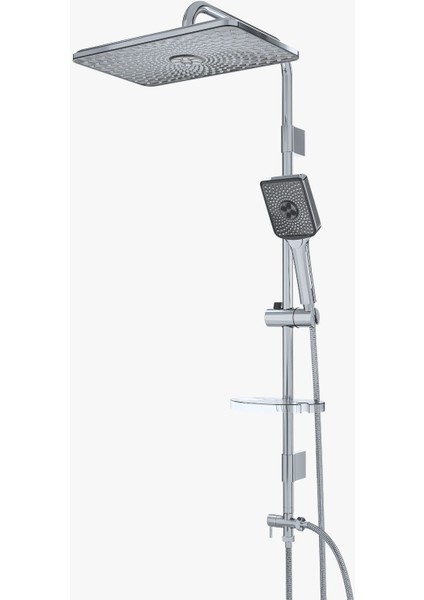 Krom Robot Duş Seti