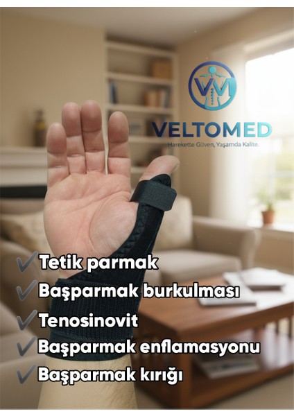 Baş Parmak ve Bilek Ateli | De Quervain Ateli, Tendinit ve Tenosinovit Için Ortopedik Destek fırsatları