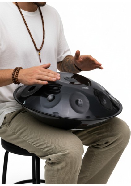 Midnigh | 9 Nota Handpan – Re Minör | El Yapımı Nitride Çelik Enstrüman fiyatları