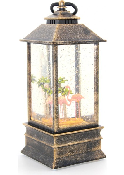 Flamingo Kar Küresi Işıklı 020-296