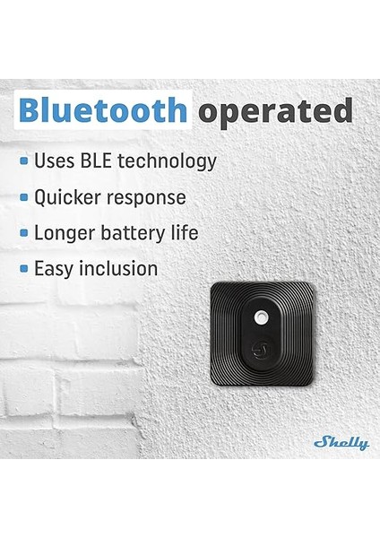 Blu H&t Siyah | Bluetooth Kontrollü Sıcaklık ve Nem Sensörü | Su Sıçramasına Karşı Korumalı ve Toz Geçirmez | Koruma Sınıfı IP54 | Ios Android Uygulaması | Şifreleme indirimleri