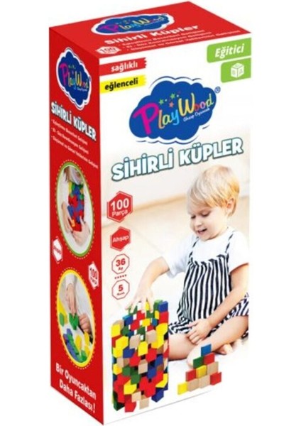 Ahşap Küpler Oyunu Denge Eğitici Öğretici Oyuncak 100 Parça modelleri