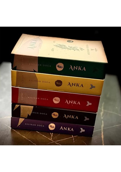 Anka Serisi- Aslıhan Doğa- Theseus Yayınevi- (Anka1- Anka 2- Anka 3- Anka 4- Anka 5)