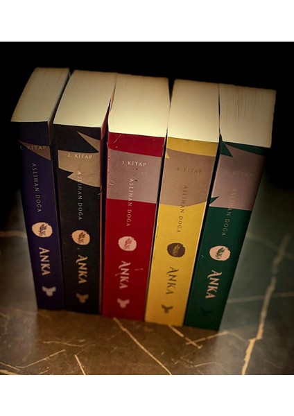 Anka Serisi- Aslıhan Doğa- Theseus Yayınevi- (Anka1- Anka 2- Anka 3- Anka 4- Anka 5) fiyatları