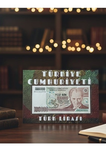 Özel Folderinde Orjinal Koleksiyon Paralı Ev Ofis Hediyelik Koleksiyon Para.