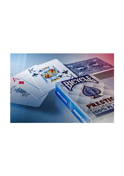 Prestige Rider Back 100% Plastic Jumbo Index Playing Cards indirimleri
