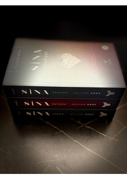 Sina Serisi - Aslıhan Doğa- Theseus Yayınevi- (Sina Isyan - Sina Çatışma - Sina Ebediyet) fiyatları