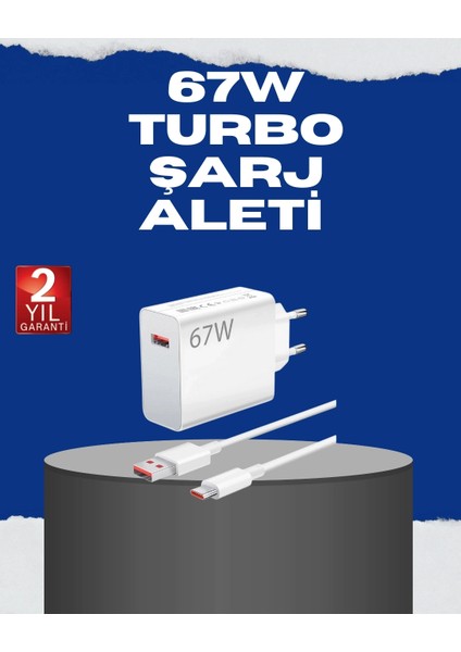Buğz 67 Watt Turbo Charge Başlık Vivo Y20 Y35 Y55 Uyumlu