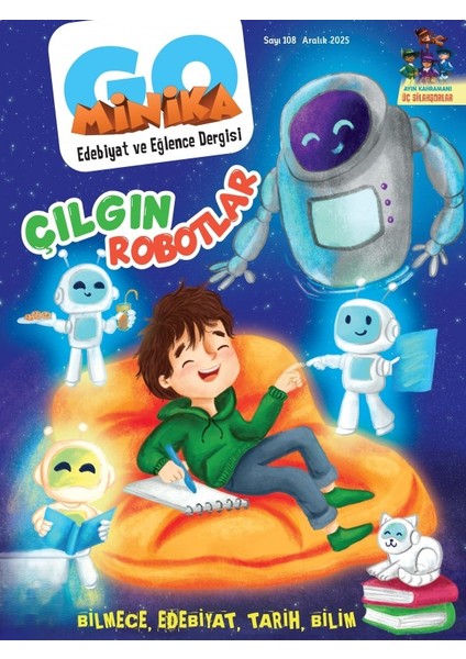 Minika Go Dergi Aralık 2025 (7-12 Yaş)