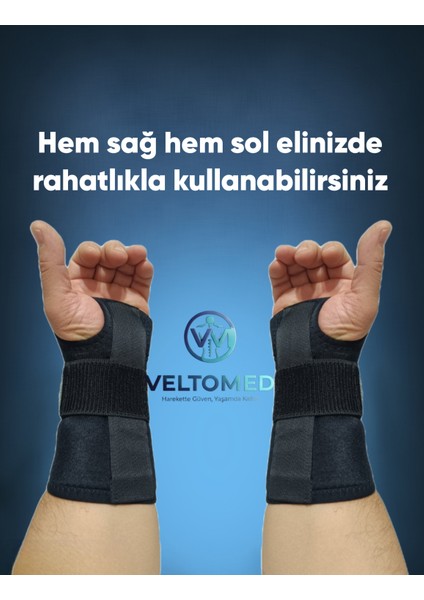 Ortopedik Çift Taraflı El Bilek Ateli, Medikal Bilek Ateli, Bilek Ağrıları, Karpal Tünel,
