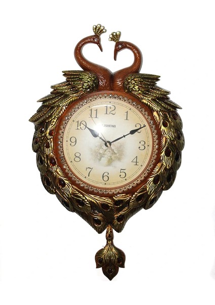 Duvara Asmalı Tavuskuşu Saat LIV143