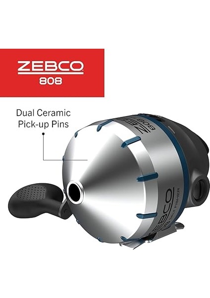 808 Tuzlu Su Spincast Olta Makarası, Abs Eklemeli Paslanmaz Çelik Makara Kapağı, Hızlı Ayarlı Anti-Reverse ve Isırma Uyarılı, 9 kg Misina ile Hazır Makaralanmış, Boy 80, Gümüş fırsatları