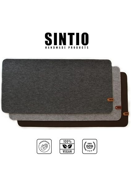 Keçe Mousepad- Koyu Gri 50X100 Cm, Oyuncu Gamer Mouse Pad, Büyük Boy Large Ofis Tipi Mouse Ped, Fare Altlığı, Düz Masa Koruyucu Klavye Altı Mousepad fiyatları