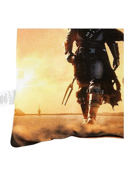 Lisanslı Mandalorian Pamuk 40X40 cm Kırlent Baskılı fırsatları