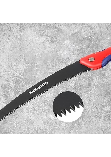 WP333003 250 mm Katlanabilir Profesyonel Ağaç Budama Testeresi fırsatları