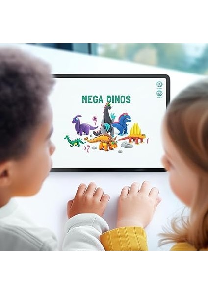 Clay Mega Dinozorlar Seti - Çocuklar Için Hava ile Kuruyan ve Şekil Alan Kil Seti - 15 Kutu ve Şekillendirme Aletleri - 5-7 Yaş Için Dinozor Oyuncakları modelleri