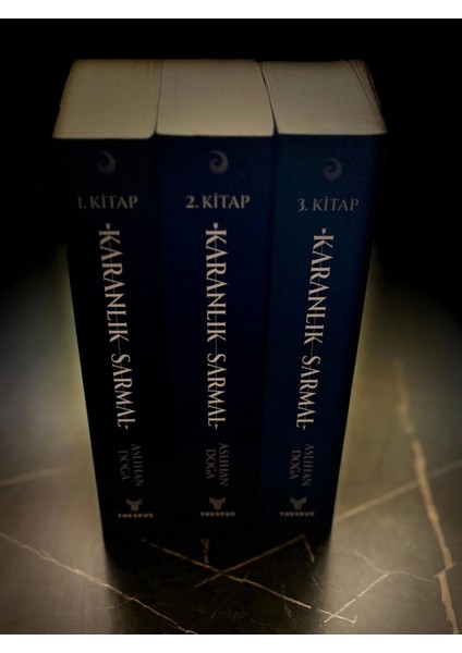 Karanlık Sarmal Serisi - Aslıhan Doğa- Theseus Yayınevi- (Karanlık Sarmal 1- Karanlık Sarmal 2- Karanlık Sarmal 3) fiyatları