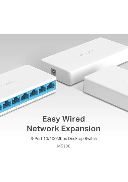 MS108, 8-Port 10/100MBPS Desktop Switch fiyatları