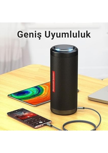 3.5mm Jack Trs Hi-Fi Örgülü Aux Ses Kablosu 2 Metre indirimleri