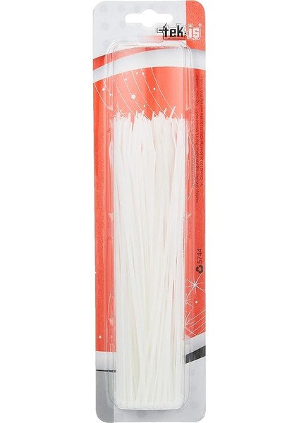 Kablo Bağı 200 x 2.5 mm 100 Adet Beyaz