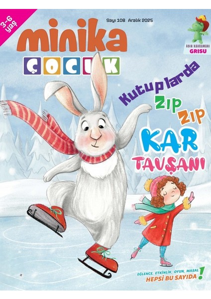 Minika Çocuk Dergi Aralık 2025 (3-6 Yaş)