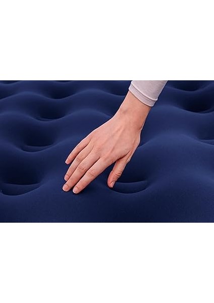 1.88 M x 99 cm x 28 cm Büyük Şişirilebilir Yatak, Iki Entegre Ayak Pompası ile indirimleri