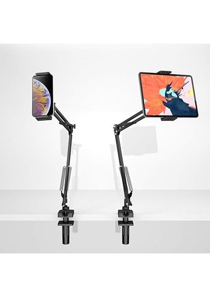 Hareketli Masa Tablet ve Telefon Tutacağı Youtuber Twitch Yayıncı Standı Ev ve Ofis Kullanımına Uygun Öğrenci Ev Hanımı Çalışan Için Tablet Tutucu J1 indirimleri