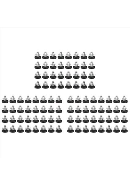 96 Pcs M6 Iplik Ayarlanabilir Mobilya Tesviyeleri Sandalye Ayakları Ayarlanabilir Mobilya Ayakları Ayakları Bacak Seviyeleri (Yurt Dışından)