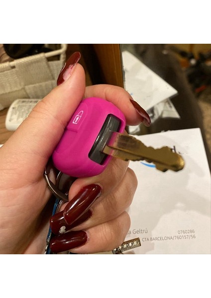 Suzuki Için 2x Silikon Araba Anahtar Kapağı Swift Grand Vitara Liana Celerio Jimny Key Case Keychain Alarmı Gül Kırmızı (Yurt Dışından) indirimleri