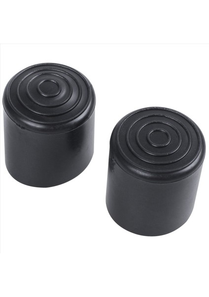 Kauçuk Mobilya Koltuk Değneği Tabure Sandalye Bacak Bahşiş Ped 12PCS Siyah (Yurt Dışından) fiyatları