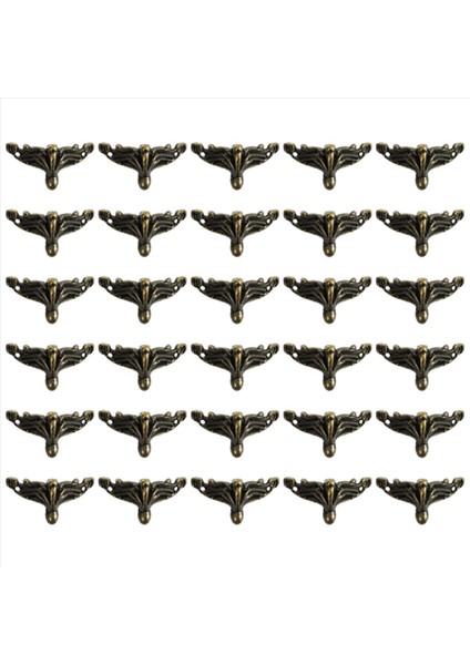 60 Adet Antik Mücevher Kutusu Ayak Ayakları Ahşap Kasa Koruyucu Dekoratif Mobilya Bacakları Diy Mücevher Için Göğüs Kutusu (Yurt Dışından) fiyatları