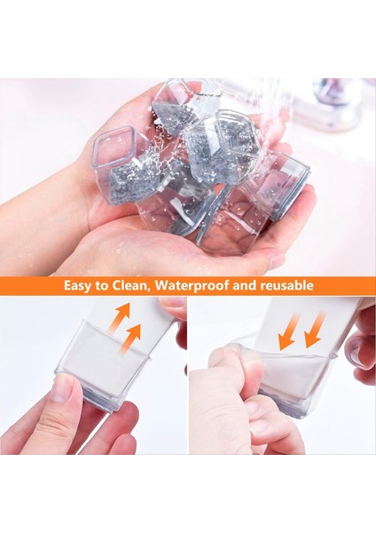 Kare Sandalye Bacak Kat Koruyucu Parke Zemin Mobilya Pedi Sandalye Bacak Mobilya Kaydırıcısı Sandalye Kat Koruyucu (Yurt Dışından) modelleri