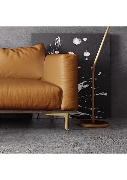 Dolap Metal Ayaklar Modern Mobilya Ayakları Kabine Kanepe Masa Sandalyesi Yatak Dresser Dolap Yükselticisi Değiştirme (Altın) (Yurt Dışından) indirimleri