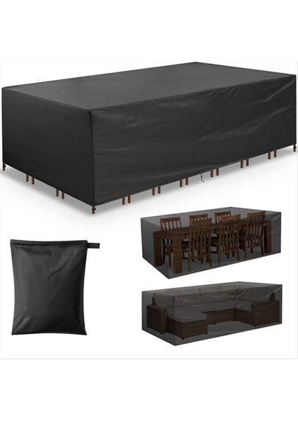 Patio Mobilya Seti Kapak Su Geçirmez Ağır Iş Funiture Kapakları Açık Kesit Kanepe Seti Hasır Rattan Tablo Xl (Yurt Dışından) fiyatları