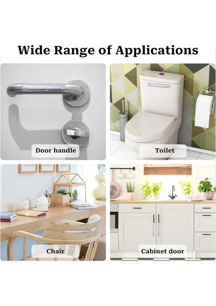 Kauçuk Sandalye Duvar Koruyucusu Sandalyeden Arka 6 Paket Berrak Mobilya Tamponları Silikon Dolap Kapısı Duş Kapıları Için Çekmeceli (Yurt Dışından) indirimleri