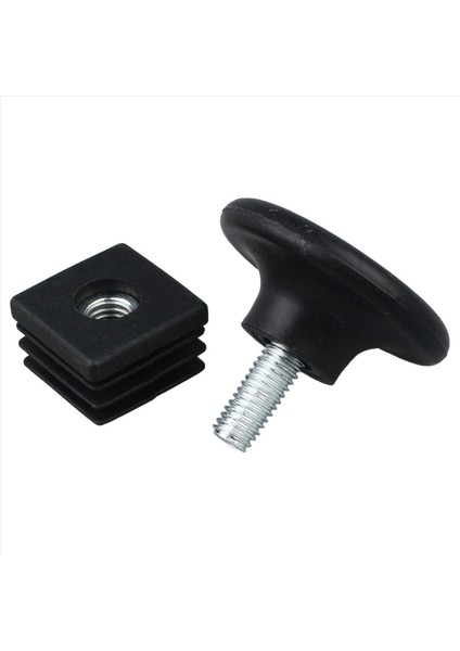 100 Set 45MM Taban Dia Ayarlanabilir Seviyeli Ayak 25 MMX25MM Kare Tüp Ek Kiti (Yurt Dışından) fırsatları