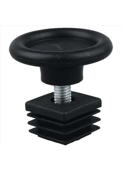 100 Set 45MM Taban Dia Ayarlanabilir Seviyeli Ayak 25 MMX25MM Kare Tüp Ek Kiti (Yurt Dışından) indirimleri