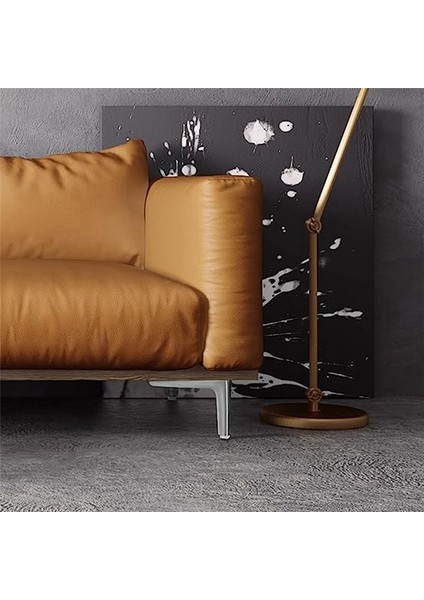 Dolap Metal Ayaklar Modern Mobilya Ayakları Kabine Kanepe Masa Sandalyesi Yatak Dresser Dolap Riser Yedek (Gümüş) (Yurt Dışından) indirimleri