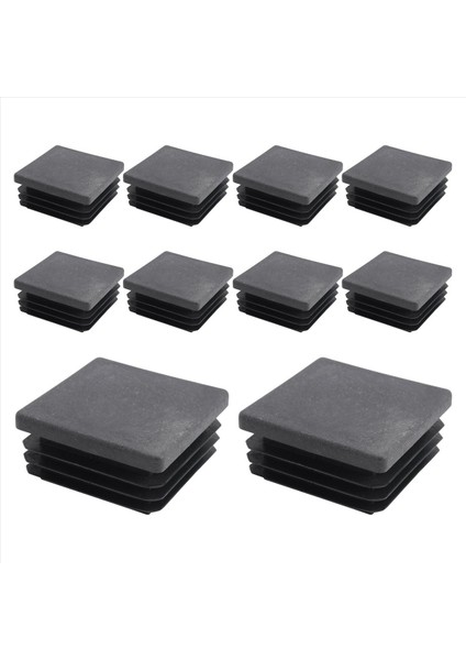 50 Pcs Aksesuarlar 10 Pcs Kare Kesme Uç Kapak Tüp Tüpü Ekler 38MM x 38MM ve 40 Pcs Kauçuk Kapak Tüpü 10MM (Yurt Dışından) fiyatları