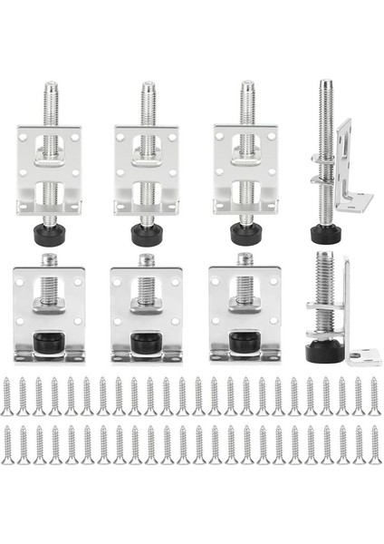 8 Adet Ayarlanabilir Mobilya Ayakları Kiti 55/102 mm Ağır Hizmet Tipi Mobilya Tesviye Ayakları Veya Mobilya Masa Raflar (Yurt Dışından)