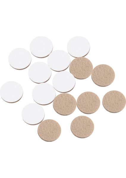 Sert Yüzeyler Için Kendi Kendine Yapışan Mobilya Yuvarlak Keçe Pedleri 48-Pcs (Yurt Dışından) fırsatları