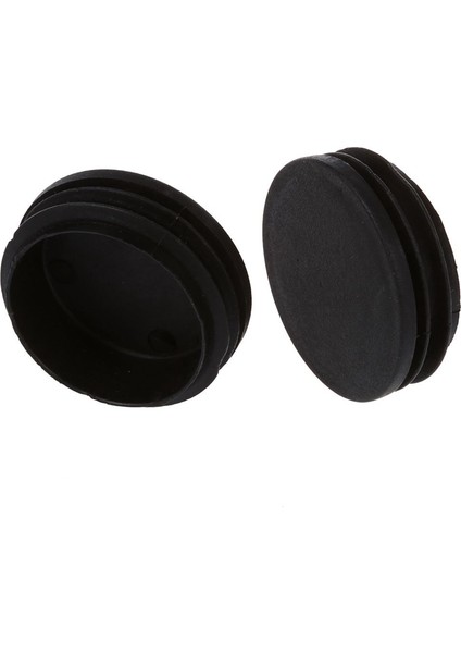 12 x Siyah Plastik 50MM Dia Yuvarlak Tüp Tüpü Ekleme Kapakları Kapaklar (Yurt Dışından) modelleri