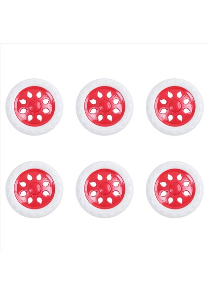 12 Pcs Tekerlek Alışveriş Servis Sepeti Tabure Tekerlek Değiştirme (Yurt Dışından)