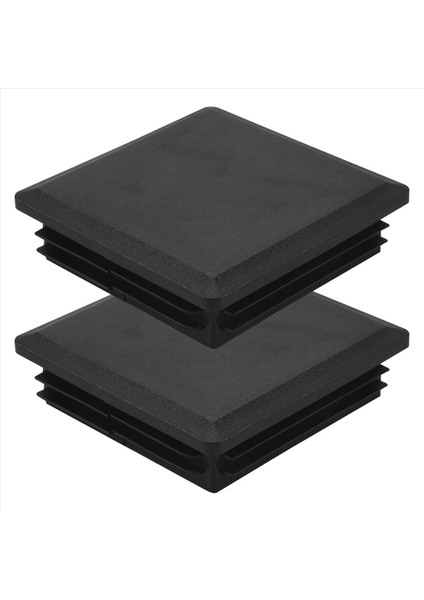 80MM x 80MM Kare Plastik Kapaklar Boru Tüpü Ekler Uç 2 Parçalar (Yurt Dışından) fiyatları