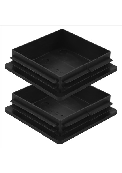 80MM x 80MM Kare Plastik Kapaklar Boru Tüpü Ekler Uç 2 Parçalar (Yurt Dışından) modelleri