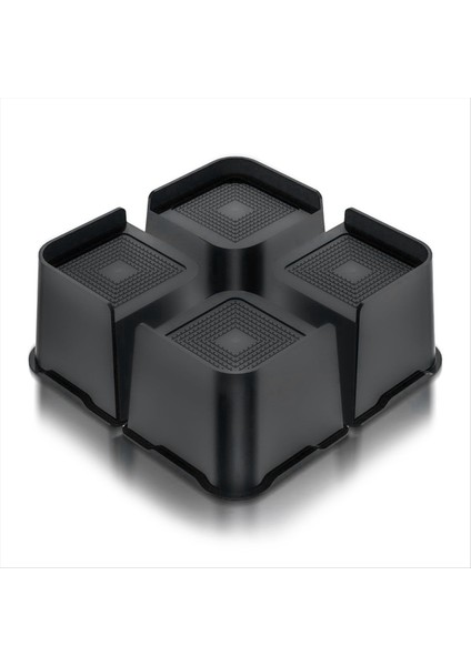 4pcs 4 Inç Yükseklikte Yatak Çerçevesi Ağır Hizmet Ayarlanabilir Mobilya Çerçevesi Kanepe ve Sandalye Bacak Çerçevesi (Yurt Dışından)